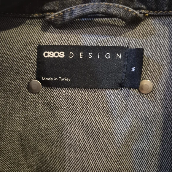 ASOS Studded Denim Jacket - Picture 3 of 5